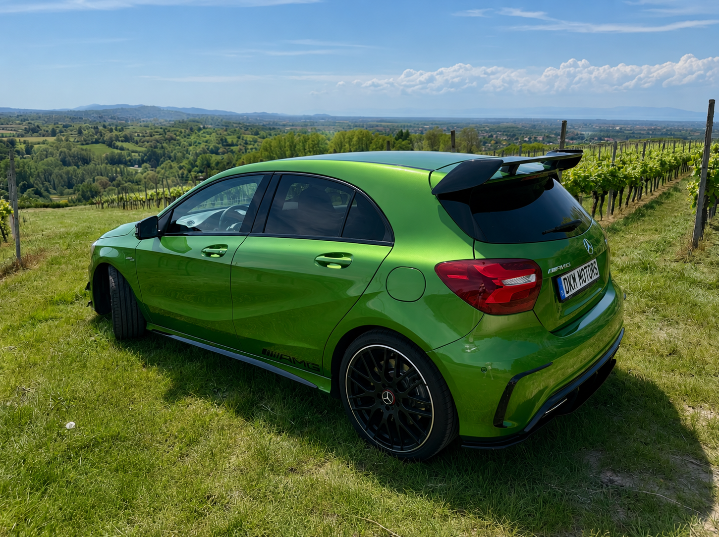 Interior Mercedes-Benz A 45 AMG importado desde Alemania